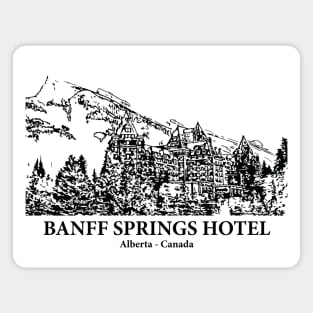 Banff Springs Hotel - Alberta Magnet